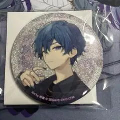 プロセカ KAITO レオニKAITO グリ缶 グリッター缶バッジ 12C 軍服