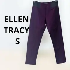 ELLEN TRACY パープル スパッツ S