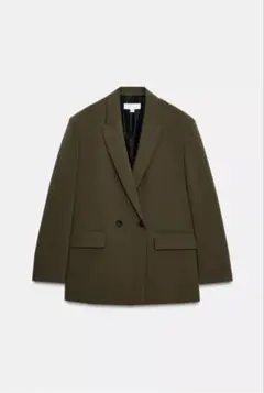 ZARA テーラードジャケット　ダブルブレストM