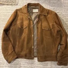 L.L.Bean 50s〜60s筆記体タグ　スエードトラッカージャケット 42