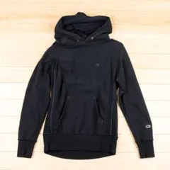 Champion リバースウィーブ パーカー S ブラック