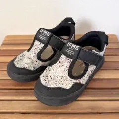 【美品】IFME スニーカー 17cm イフミーナチュレ リバティメリージェーン