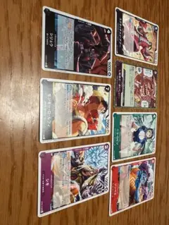 ワンピース カードゲーム 7枚セット