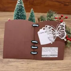 ファイル　リング　ポケット　チョウ　タグ　新品　カッティングダイ