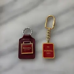 DUNHILL キーホルダー 2개 세트