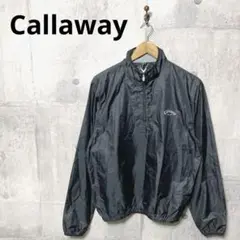 Callaway キャロウェイ メンズ ハーフジップナイロンジャケット L