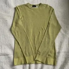 【美品】JOSEPH HOMME サーマル カットソー 48 長袖 イエローのサムネイル