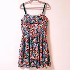 PAGEBOY 花柄 キャミ ワンピ