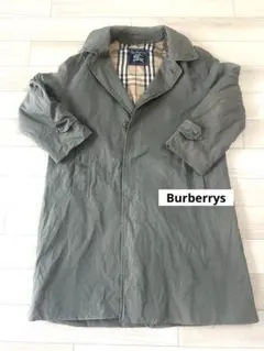 希少/玉虫色】ヴィンテージBurberrys ステンカラーコート
