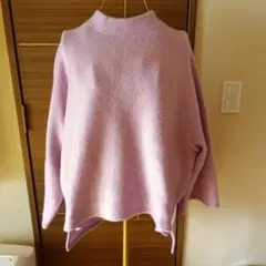 《KBF》ニットトップス*ピンク*（ゆったり、軽い！)