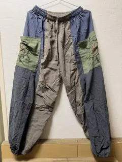 チャイハネ　サルエル　パンツ　ズボン