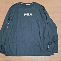 FILA 長袖カットソー ブラック Mサイズ
