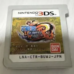 ニンテンドーDS ワンピース　アンリミテッドワールドR ソフトのみ