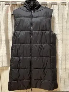 ZARA ブラック ダウンベスト M