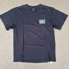 HUF WORLDWIDE Tシャツ ブラック フラッグロゴ Lサイズ