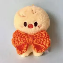リボンのスタイ　オレンジ色　ハロウィン　skzoo 10cm ぬい服