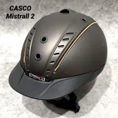 【極美品】CASCO Mistrall 2 ミストラル 乗馬　ヘルメット　M