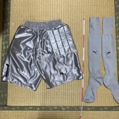 Puma パッド付きショートパンツソックスセット　Lサイズ　まとめ売り シルバー