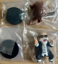 2個セット！一番くじ ドラゴンボール B賞 亀仙人 黒道着ver. レア＋亀