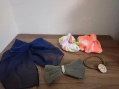 ヘアアクセサリー まとめ売り シュシュ バレッタ ヘアゴム セット