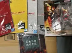 仮面ライダークウガ 1番くじ B賞、E賞、G賞6点セット