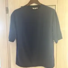 UNIQLO U エアリズムコットンオーバーサイズTシャツ ネイビー XL 美品