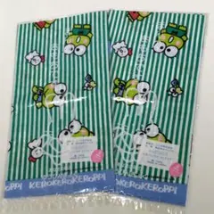 平成レトロ　けろけろけろっぴハンカチサンリオ　1994年　未使用　２枚セット‼️