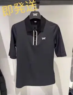 即発送 PXG ゴルフ レディース ブラック ポロシャツ Lサイズ