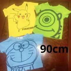 キャラクター 半袖Tシャツ 3枚セット