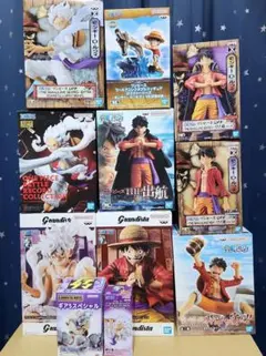 ​【新品未開封】ワンピース ルフィ フィギュア 11点セット まとめ売り