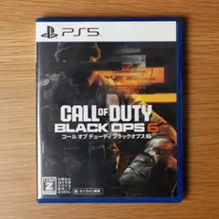 PS5 ソフト コールオブデューティー ブラックオプス6 COD BO6