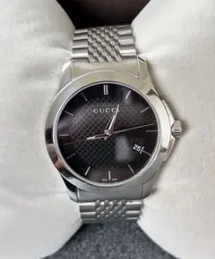 【GUCCI / グッチ】腕時計 126.4オートマチック 機械式 稼働品 グッチ GUCCI Gタイムレス シェリーライン 126.4 マルチカラー