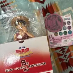 ワンピース 一番くじ モンキー・D・ルフィ B賞 フィギュア　鼻ほじ　おまけつき