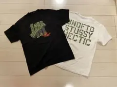 アンディフィーテッド・ステューシー・ヘクティク　限定トリプルコラボ白黒