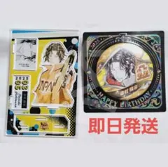 新品 テニスの王子様 バースデイ 缶バッジ 名場面ジオラマフィギュア 幸村精市