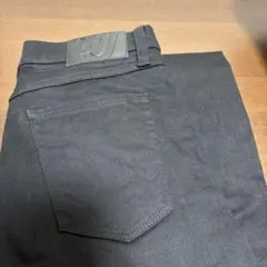 ➕jユニクロジーンズ ストレート 24インチ(61) ブラック
