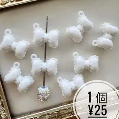 カスタムOK カンツキ リボン ビーズハンドメイド 資材｜ストラップ