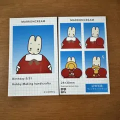 マロンクリーム 証明写真