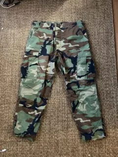米軍 BDUパンツ　ウッドランドカモ　2000年代