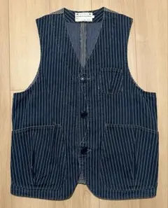 ササフラス ベスト GARDEN TOUGH VEST XL デニム - メルカリ