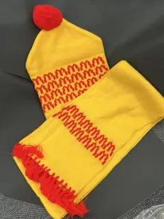 マクドナルド ニット帽 マフラーセット　ビンテージ