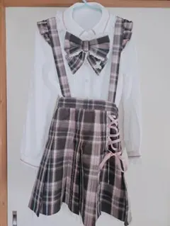 Secret Honey　ブラウススカートセット　セットアップ　ピンク