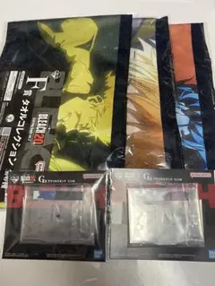 BLEACH 一番くじＥ賞メタルチャームＦ賞タオル Ｇ賞アクリルスタンド2点