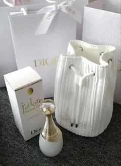 DIOR ジャドール パルファン ドー レア 30ml ポーチ 巾着 DIOR ジャドール パルファン ドー レア 30ml ポーチ 巾着 - メルカリ