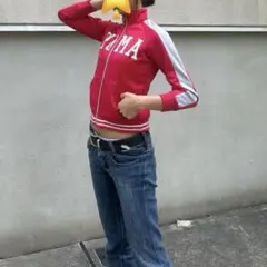 本日限定‼️300OFF【Y2K】PUMAトラックジャケットジャージ／海外ガール／