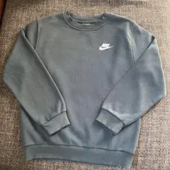 NIKE トレーナー　キッズM グリーン 緑　グレー ダークグリーン