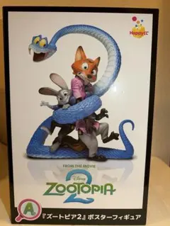 Happyくじ ズートピア2 A賞ポスター フィギュア F賞ニック ハッピーくじ