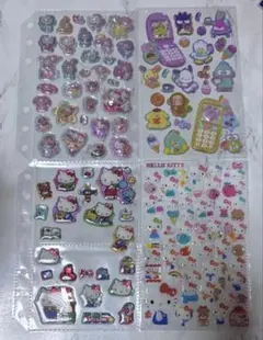 シール　うるちゅるPOPSEAL おすそ分け　サンリオ　キティ