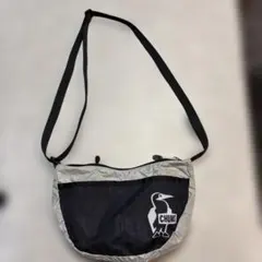 CHUMS ショルダーバッグ ブラック/シルバー