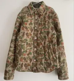 VANS″OFF THE WALL″キルティングジャケット カモフラ60'